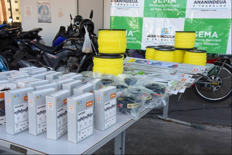 Equipamentos oriundos de compensação ambiental.