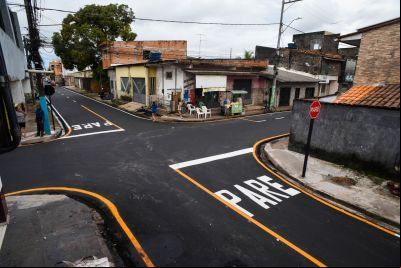 notícia: Comunidade Nova Esperança, no 40 Horas, recebe requalificação viária