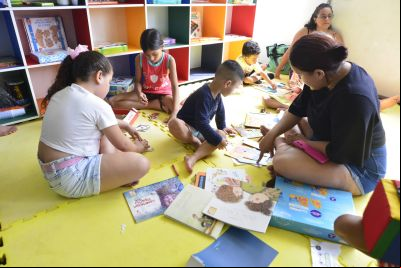 notícia: SEMED leva inovação com Studio TV e atividades pedagógicas com o Espaço Kids no Prefeitura em Movimento 