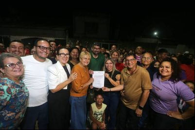 notícia: Prefeitura de Ananindeua assina ordem de serviço para obras no bairro do PAAR
